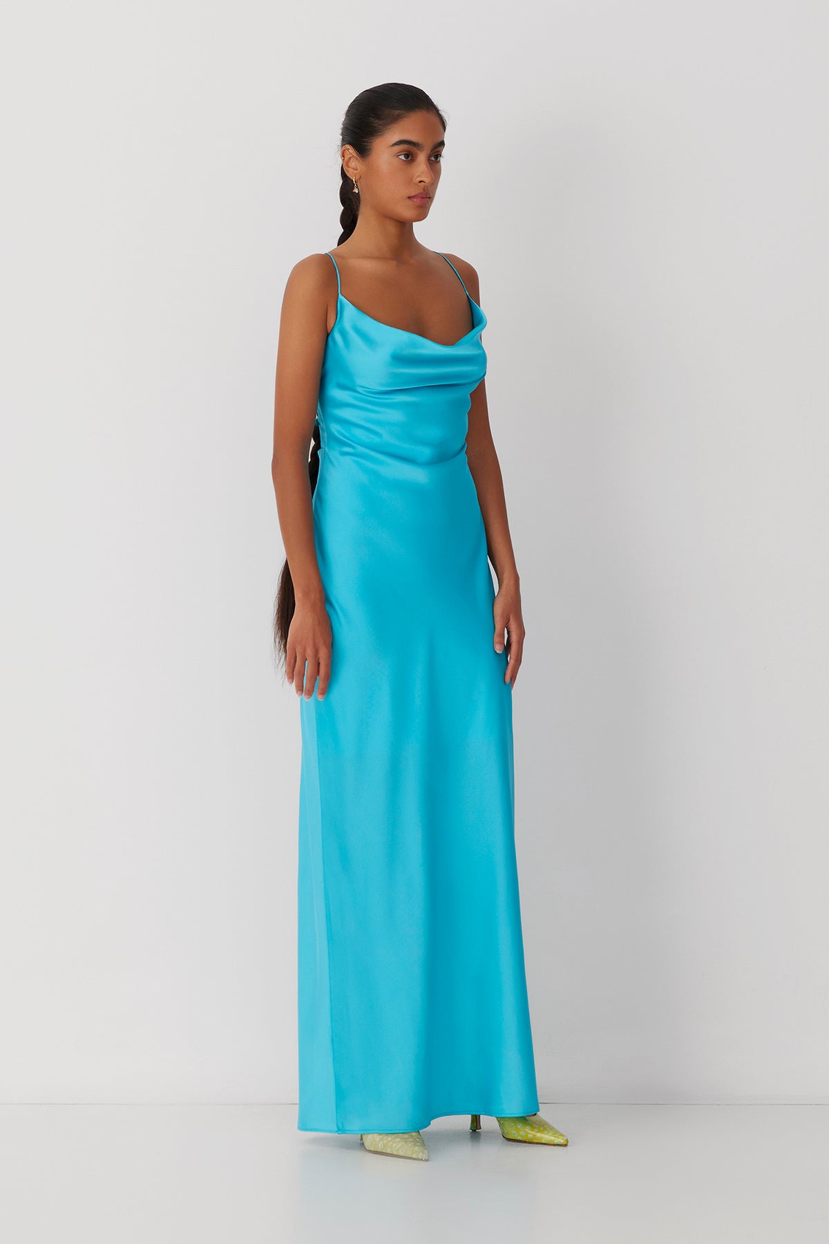 Amazon.com: Women's Mermaid Prom Dresses Long Aqua Satin Cross Halter Prom  Cocktail Dresses for Teens Dress,R171 : Clothing, Shoes & Jewelry